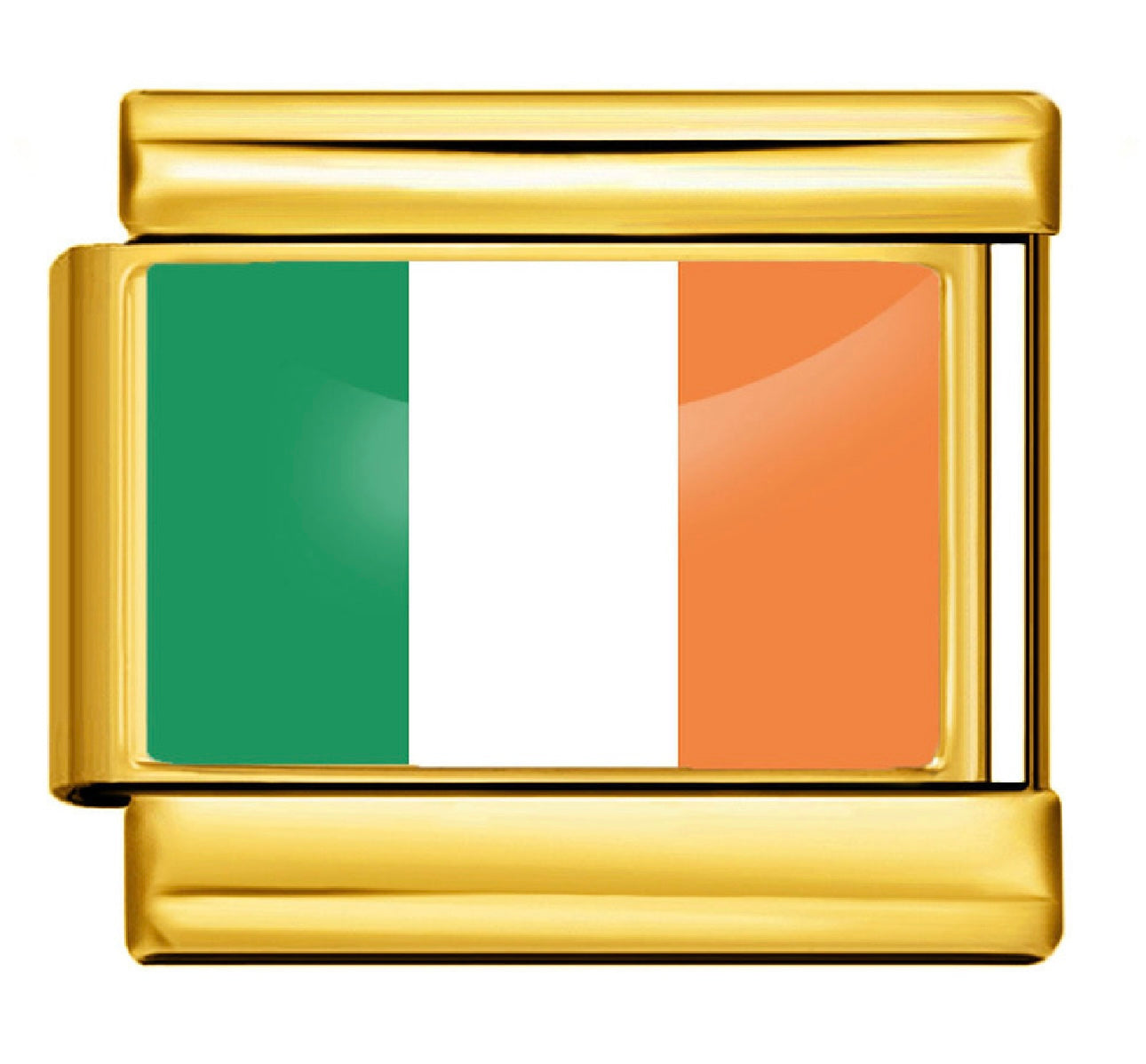 Gold base Ireland Charm