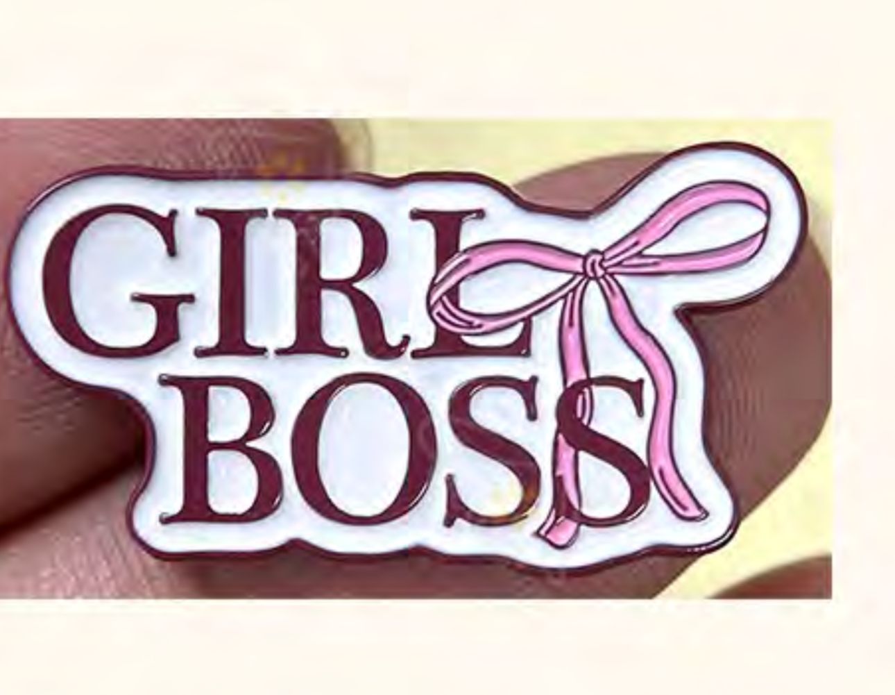 Girl Boss badge