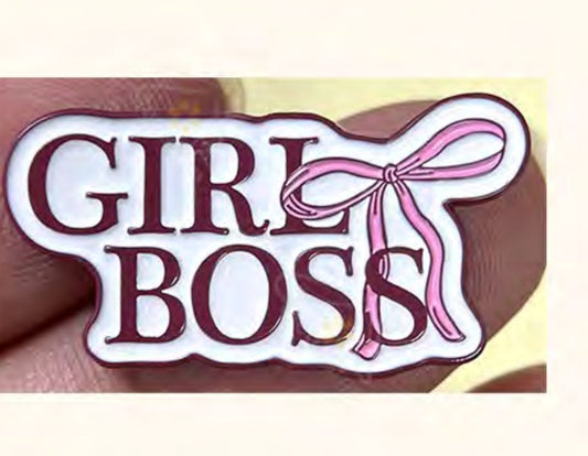 Girl Boss badge