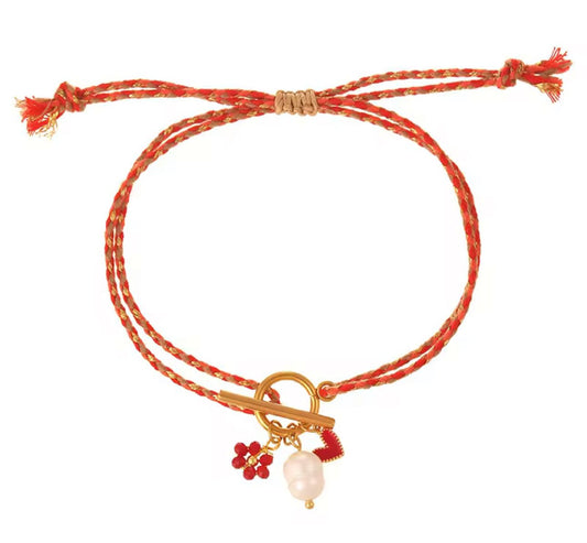 Rope Charm Bracelet