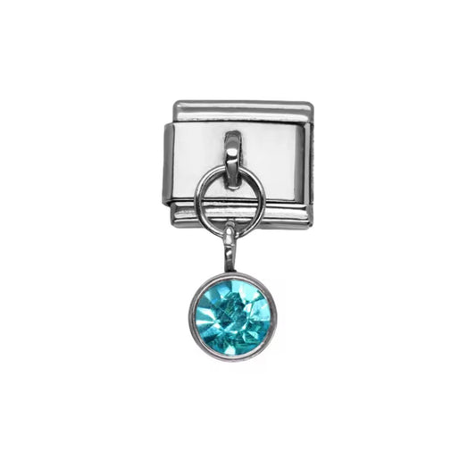 Torquise stone Charm