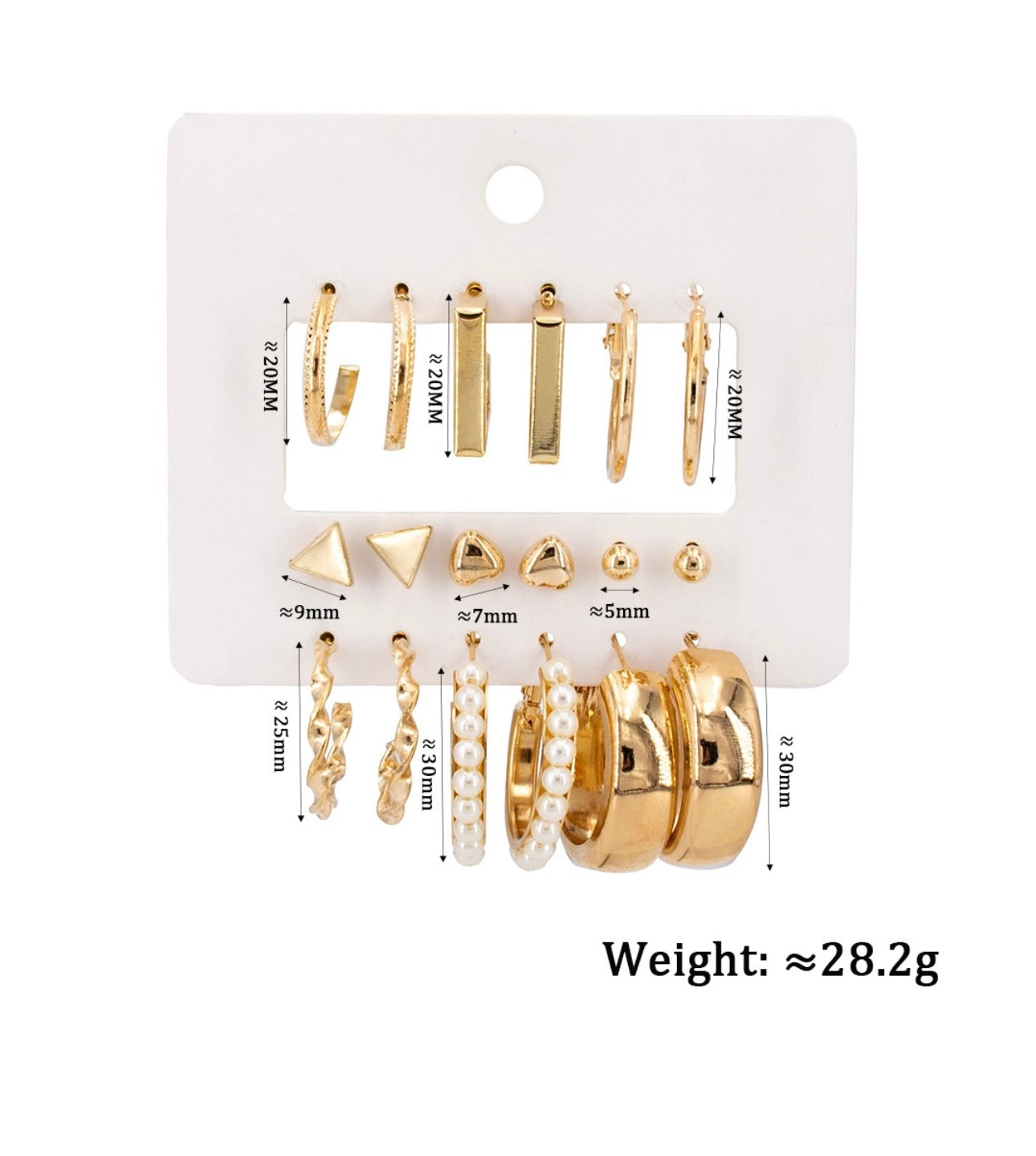 Earrings set