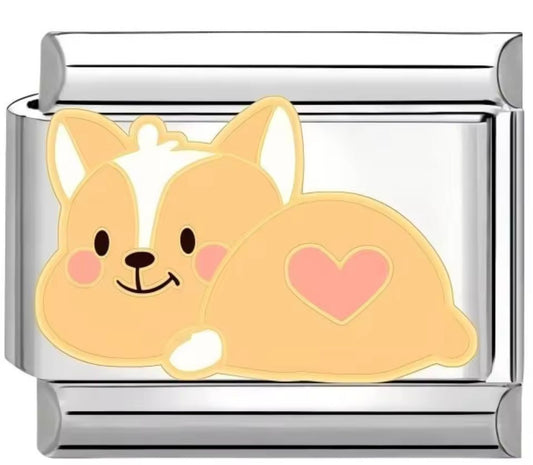 Golden kitty charm