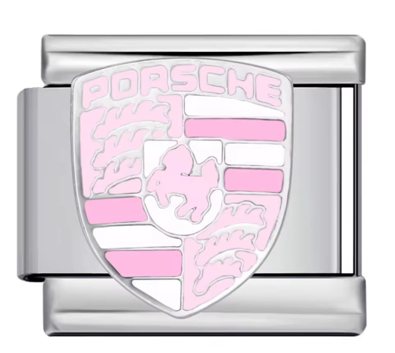 Pink Porsche Charm