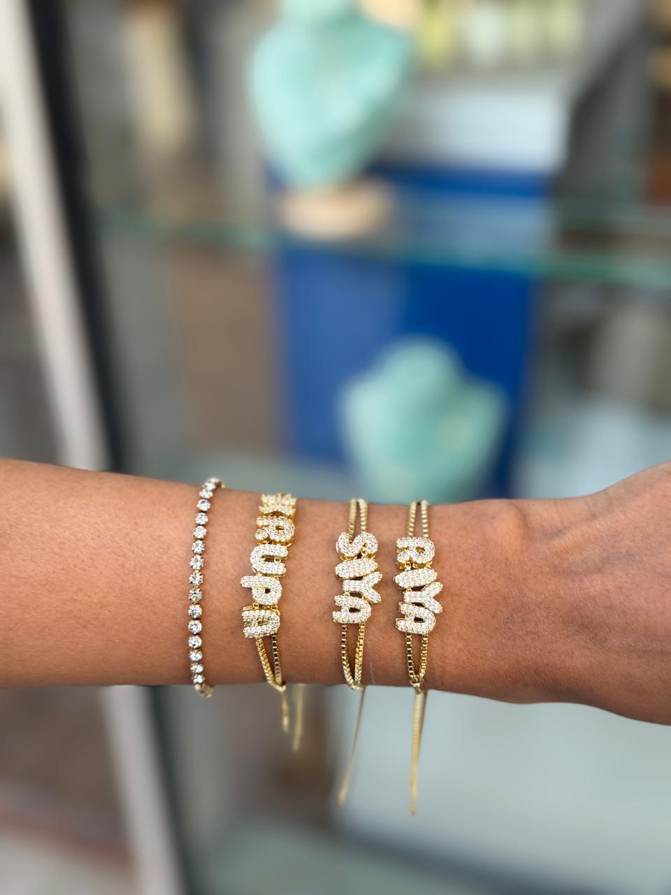 Customisable Initial Bracelet