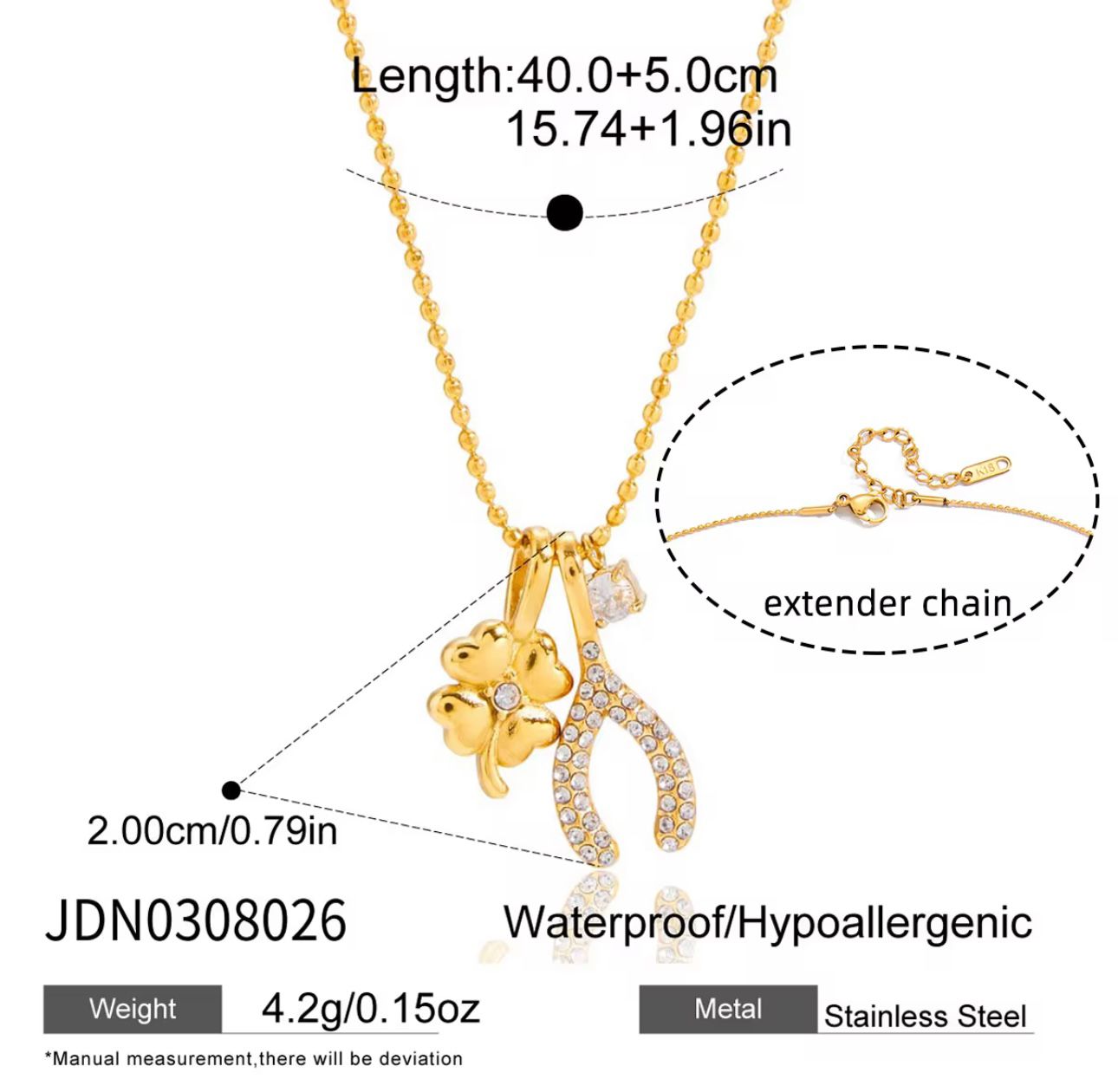 Lucky charm necklace