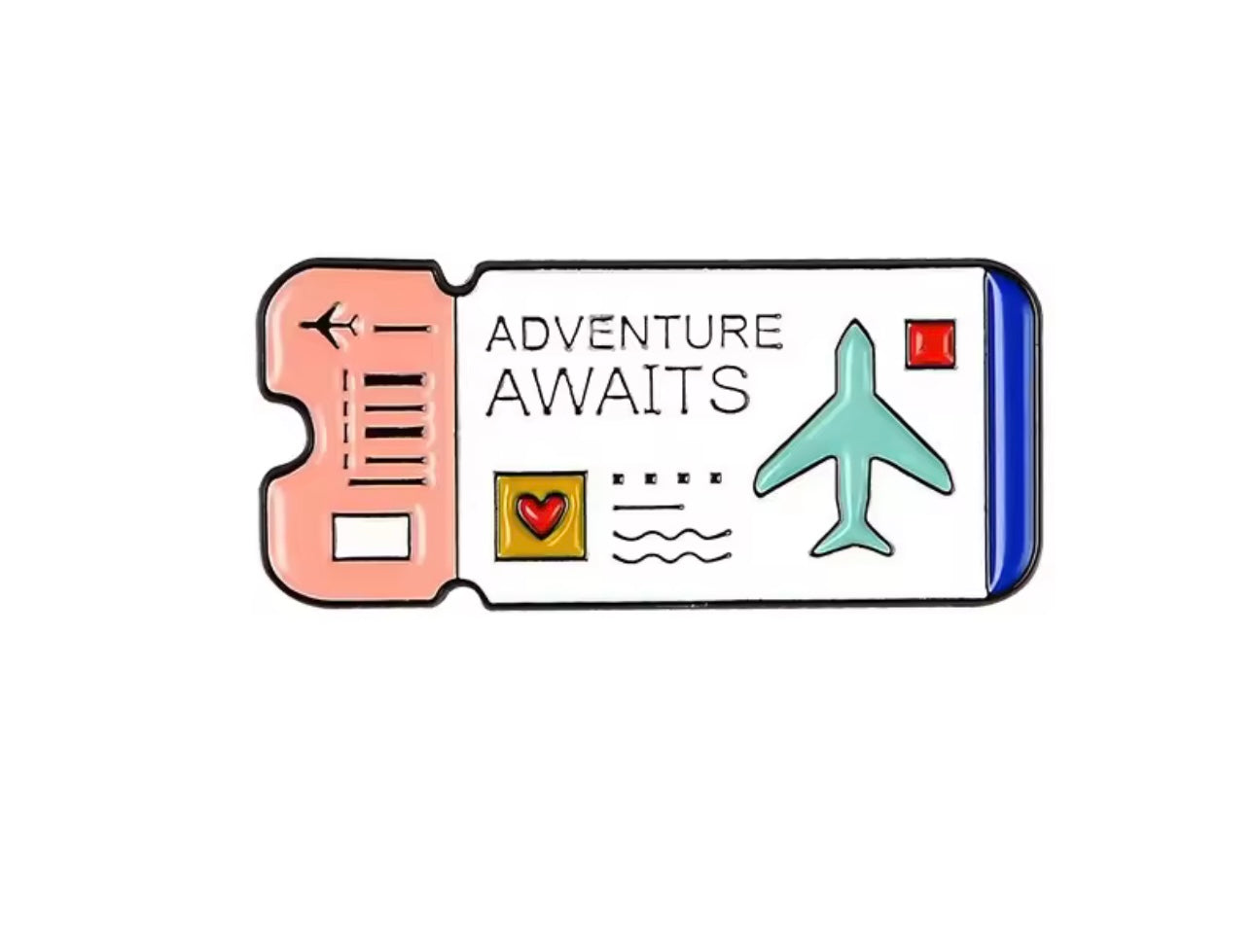 Adventure Awaits  Brooch