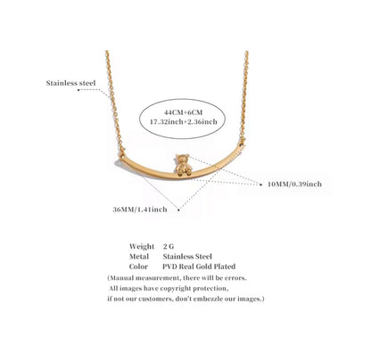 Teddy necklace