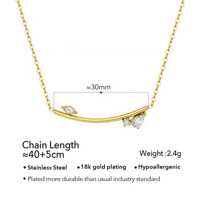 Nova line necklace