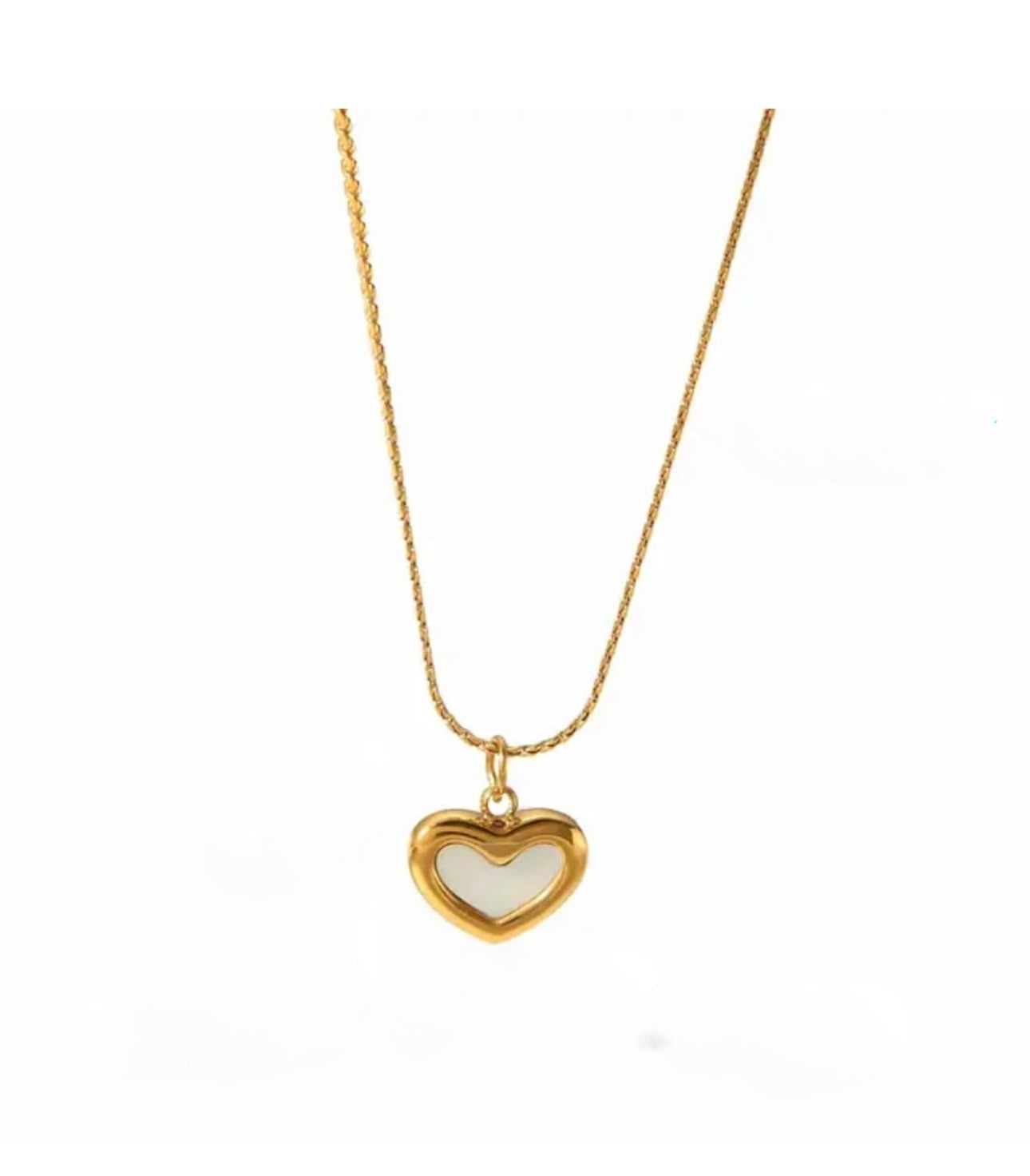 Golden Heart Necklace