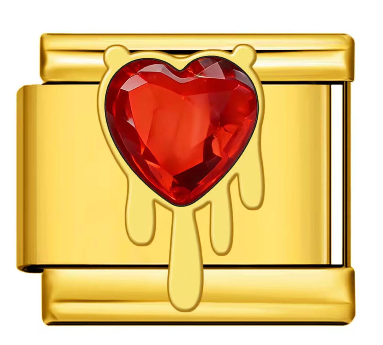 Red Heart Charm