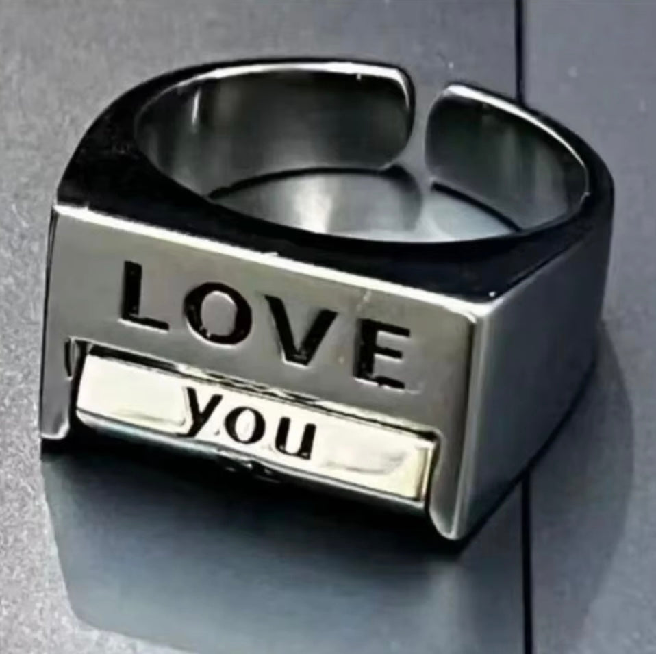 Love you/ Fuck you ring