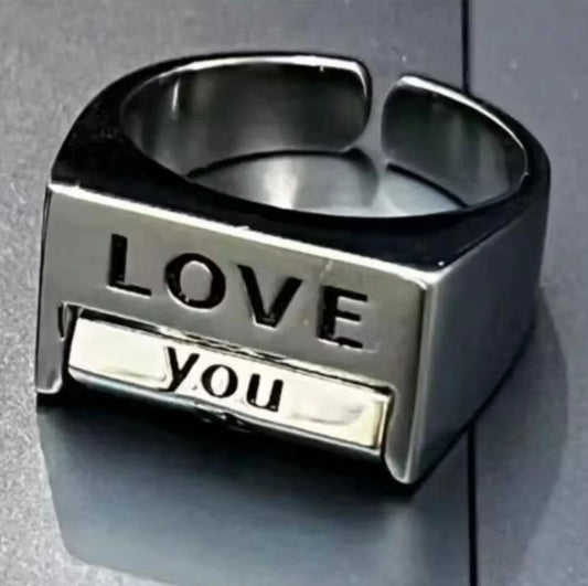 Love you/ Fuck you ring