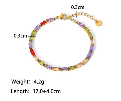 Colourful stone Bracelet