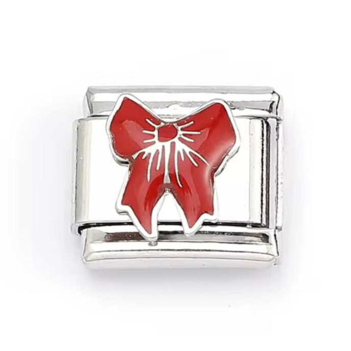 Red Bow Charm