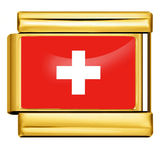 Gold base Switzerland Charm