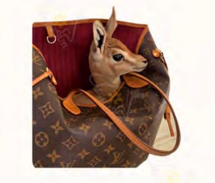 LV deer Badge