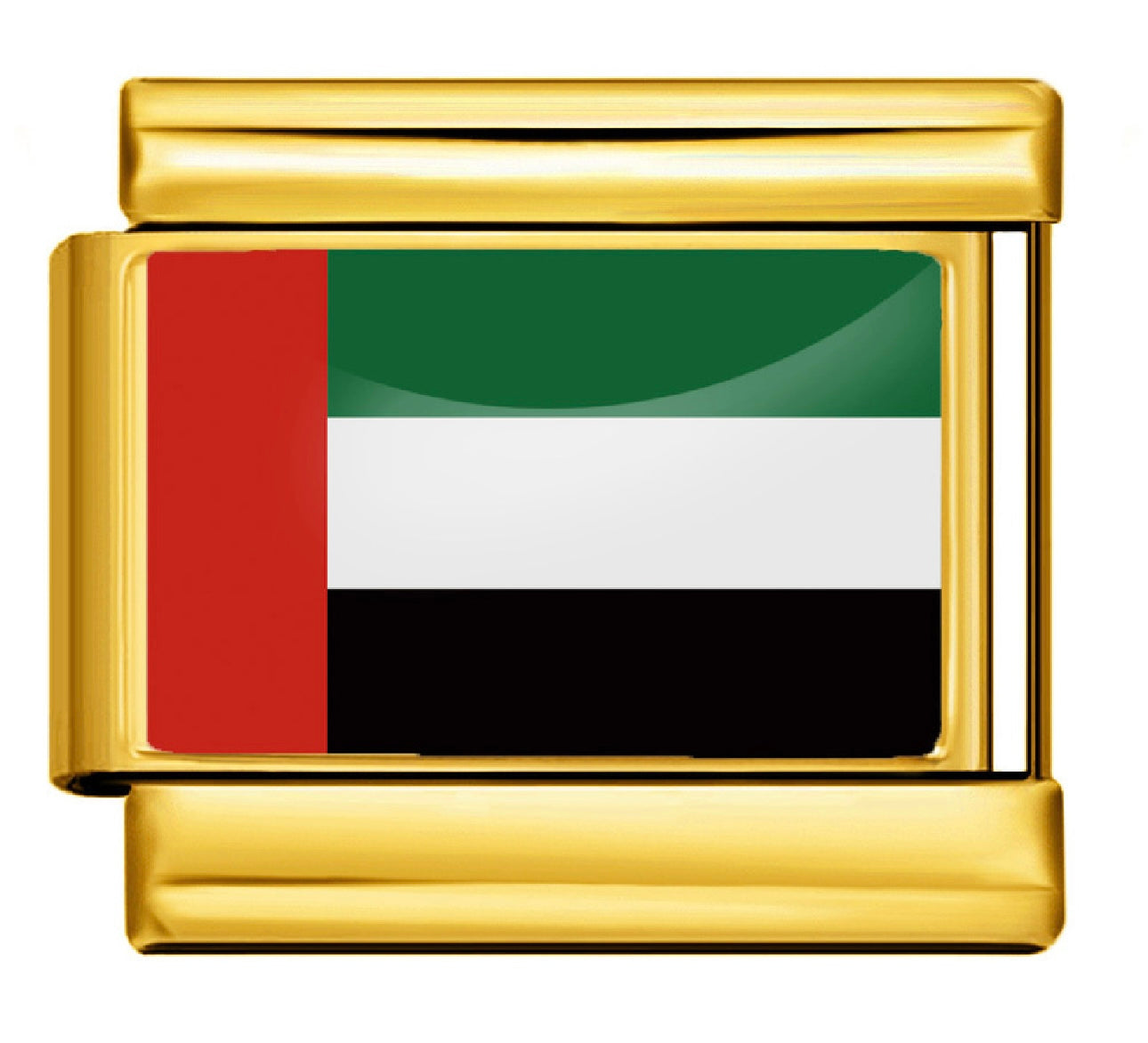 Gold base UAE Charm
