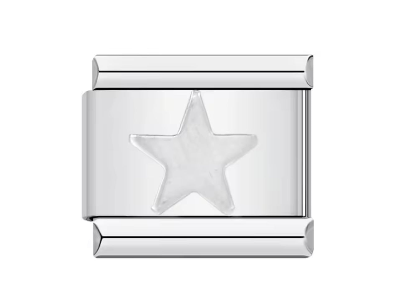 Silver star Charm