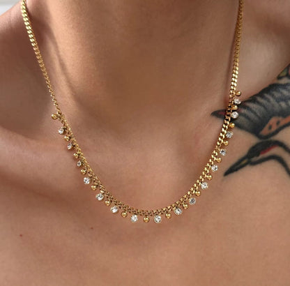 Tia tassel necklace